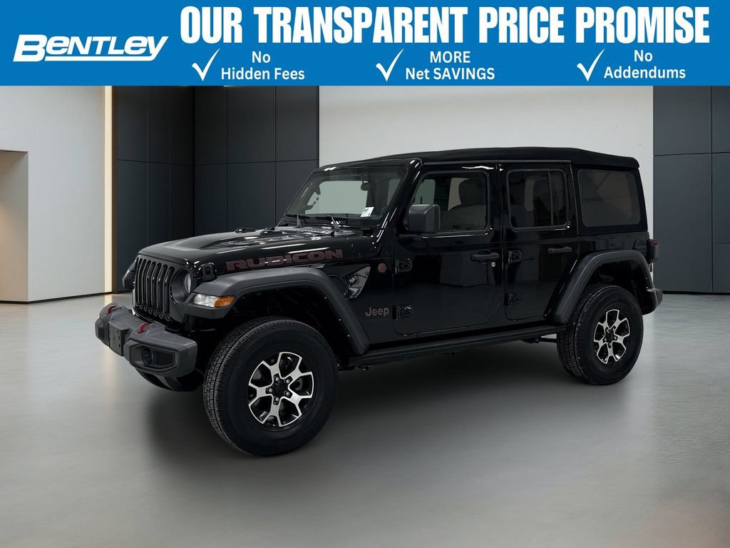 Used 2021 Jeep Wrangler Unlimited Rubicon w/ Safety Group AWD/4WD image 1