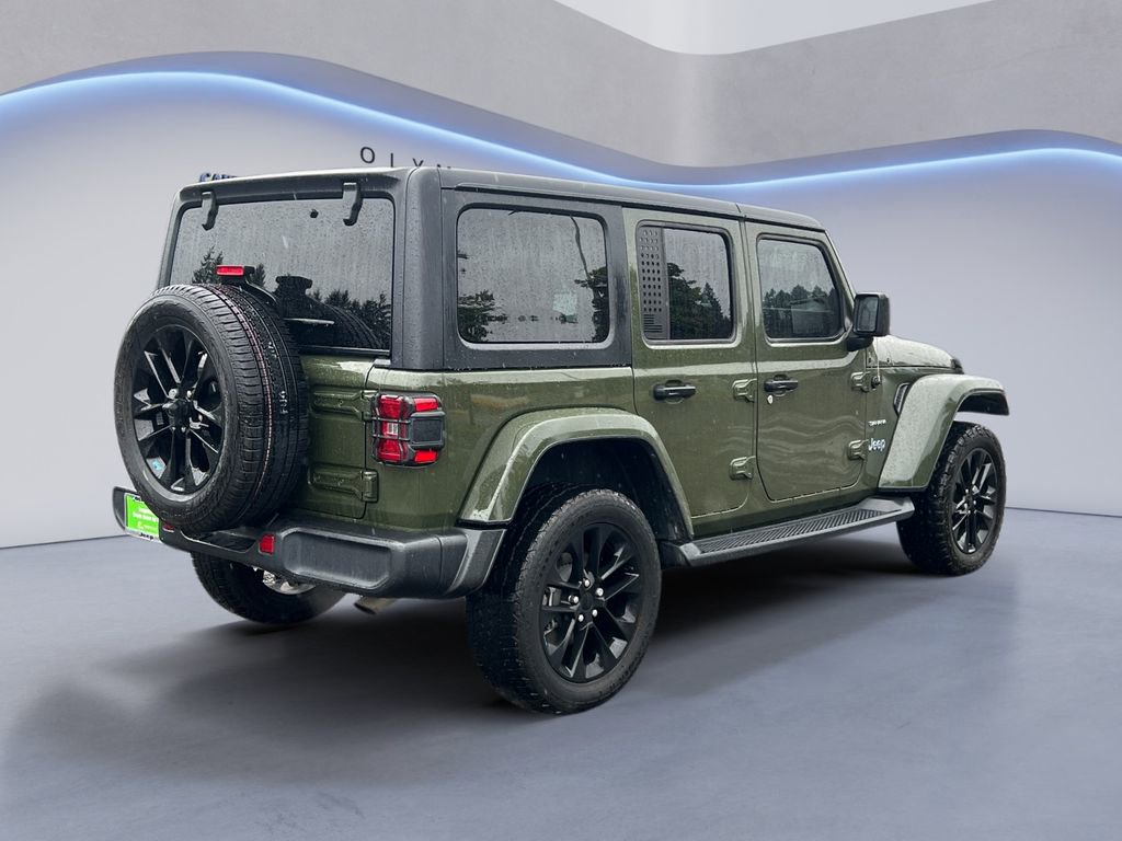 Certified 2022 Jeep Wrangler Unlimited Sahara 4xe w/ Cold Weather Group image 6