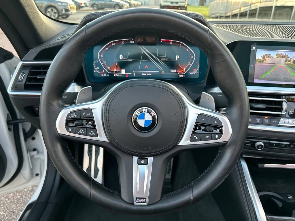 Used 2021 BMW 430i Convertible w/ M Sport Package RWD image 30