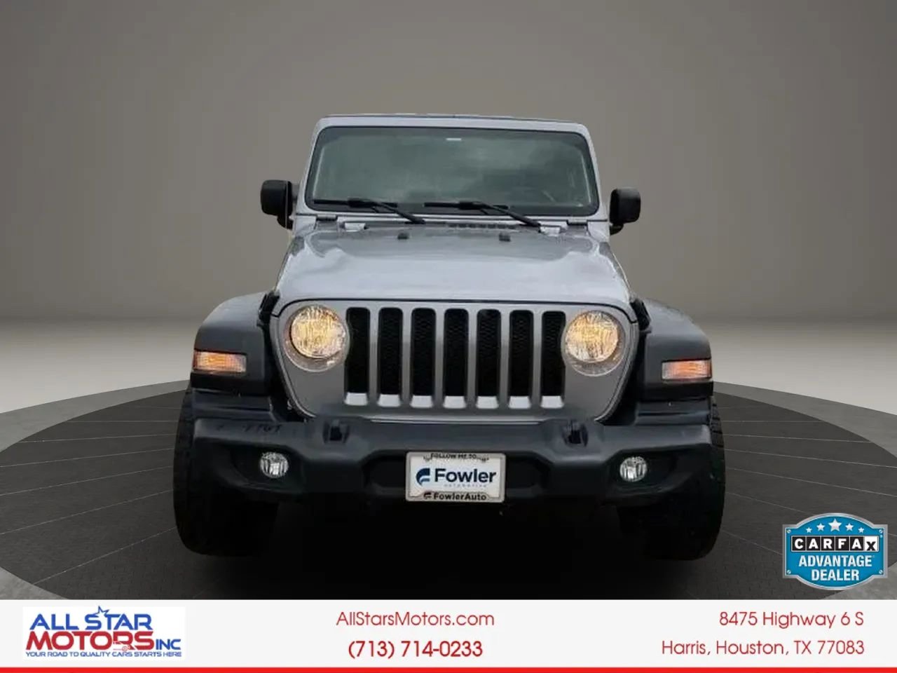 Used 2019 Jeep Wrangler Unlimited Sport S AWD/4WD image 2