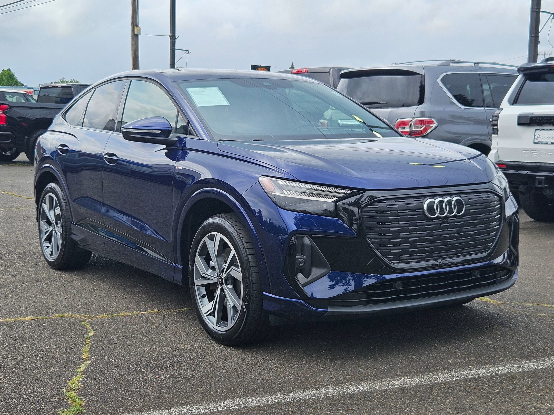 Used 2023 Audi Q4 e-tron Prestige w/ Black Optic Package AWD/4WD image 7