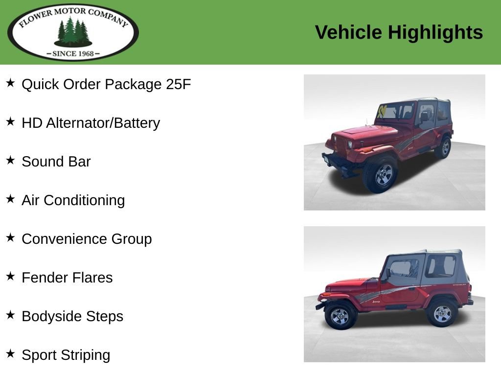 Used 1994 Jeep Wrangler SE AWD/4WD image 5