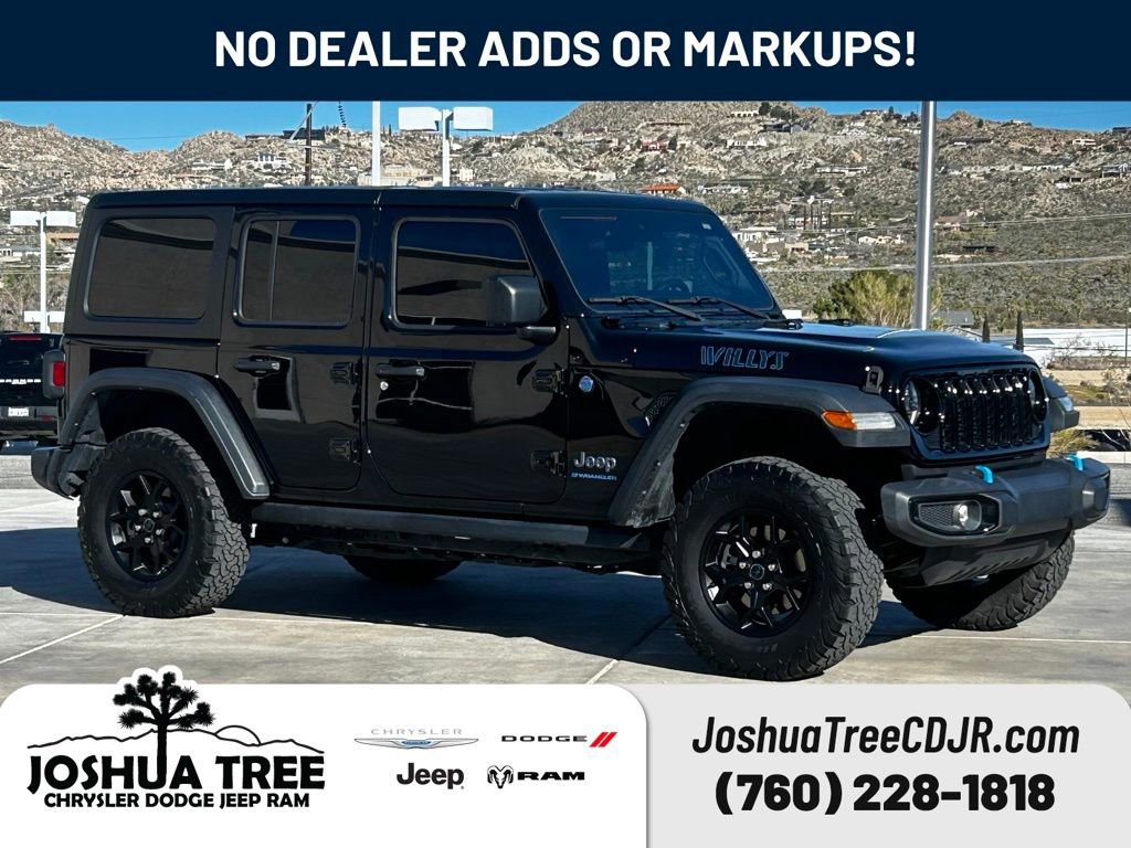 Used 2024 Jeep Wrangler Unlimited AWD/4WD image 1
