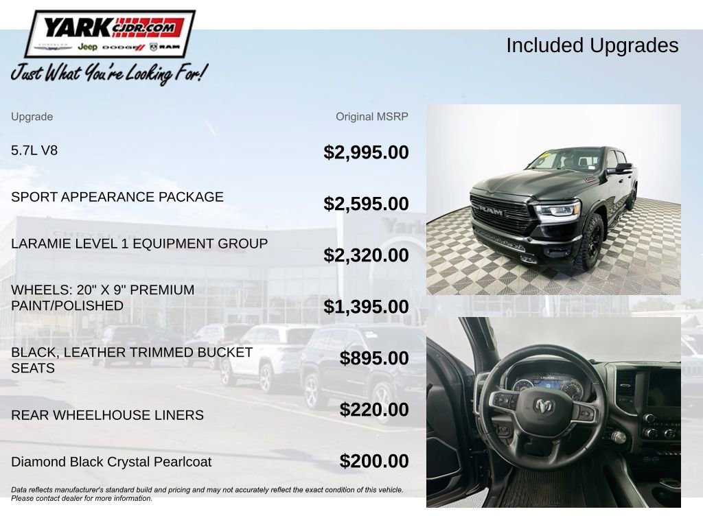 Certified 2022 RAM 1500 Laramie w/ Sport Appearance Package image 6