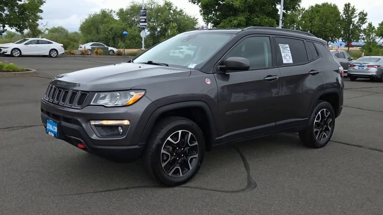 Used 2021 Jeep Compass Trailhawk AWD/4WD image 4
