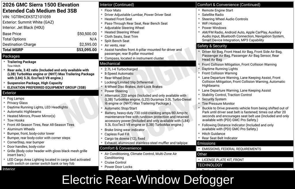 New 2026 GMC Sierra 1500 Elevation image 8