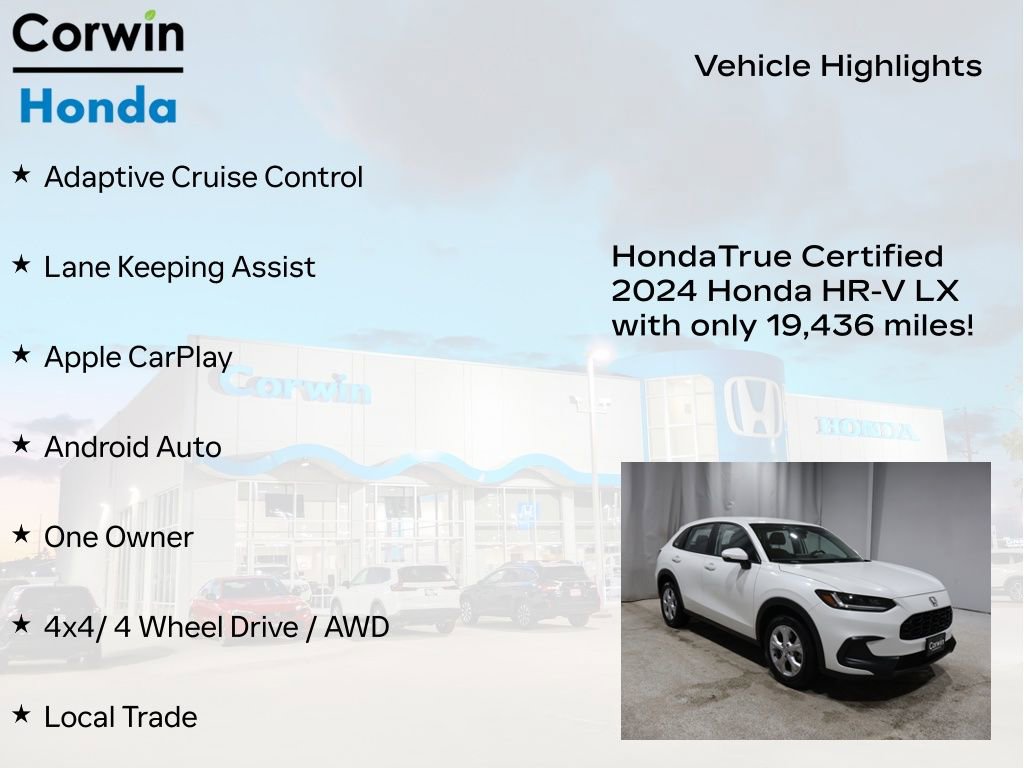 Used 2024 Honda HR-V LX image 9