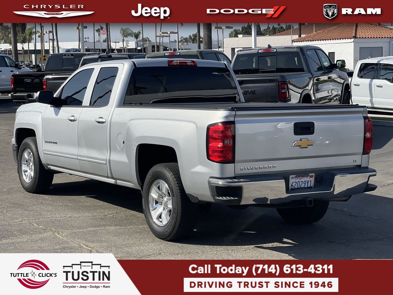 Used 2015 Chevrolet Silverado 1500 LT w/ Trailering Package RWD image 4
