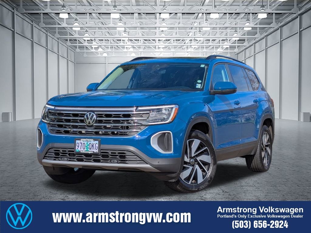 Used 2025 Volkswagen Atlas SE w/ Panoramic Sunroof Package AWD/4WD image 1