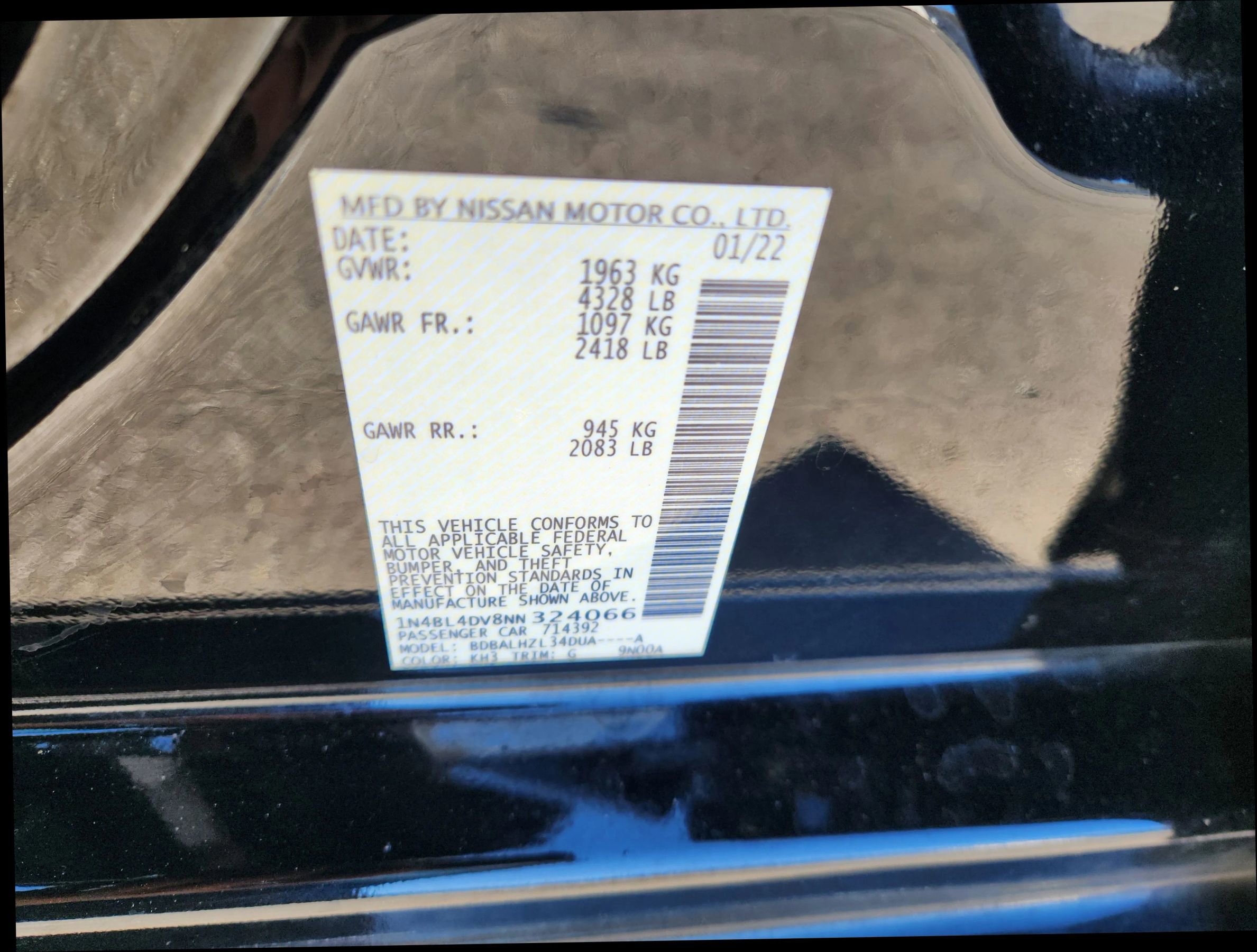 Used 2022 Nissan Altima 2.5 SV image 33