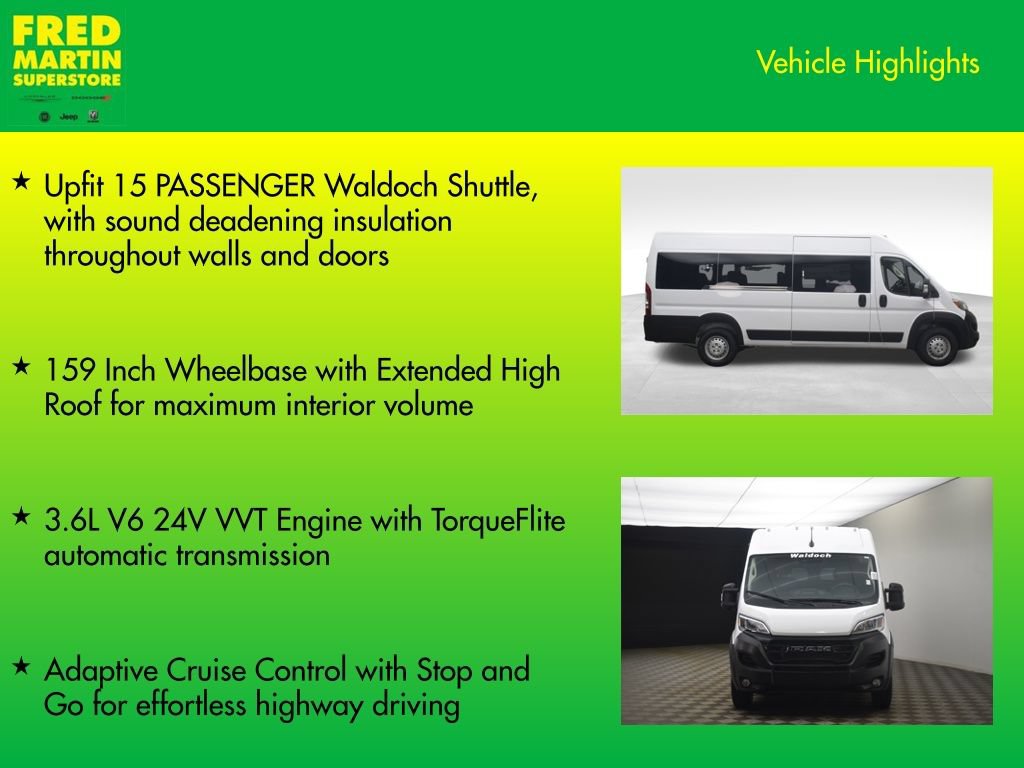 New 2026 RAM ProMaster 3500 w/ Convenience Group FWD image 8