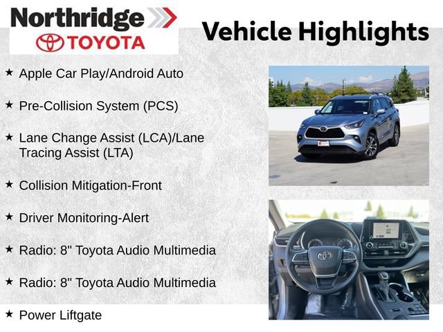 Certified 2023 Toyota Highlander XLE FWD image 2