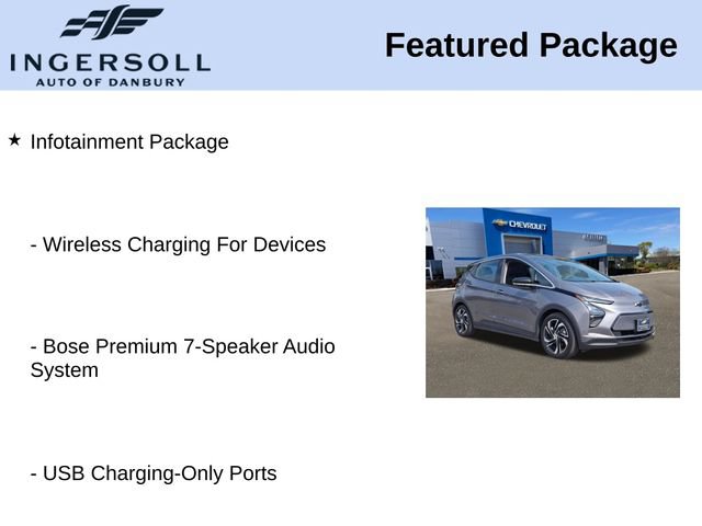 Used 2023 Chevrolet Bolt LT w/ Infotainment Package FWD image 15
