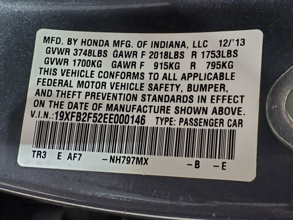 Used 2014 Honda Civic LX image 35