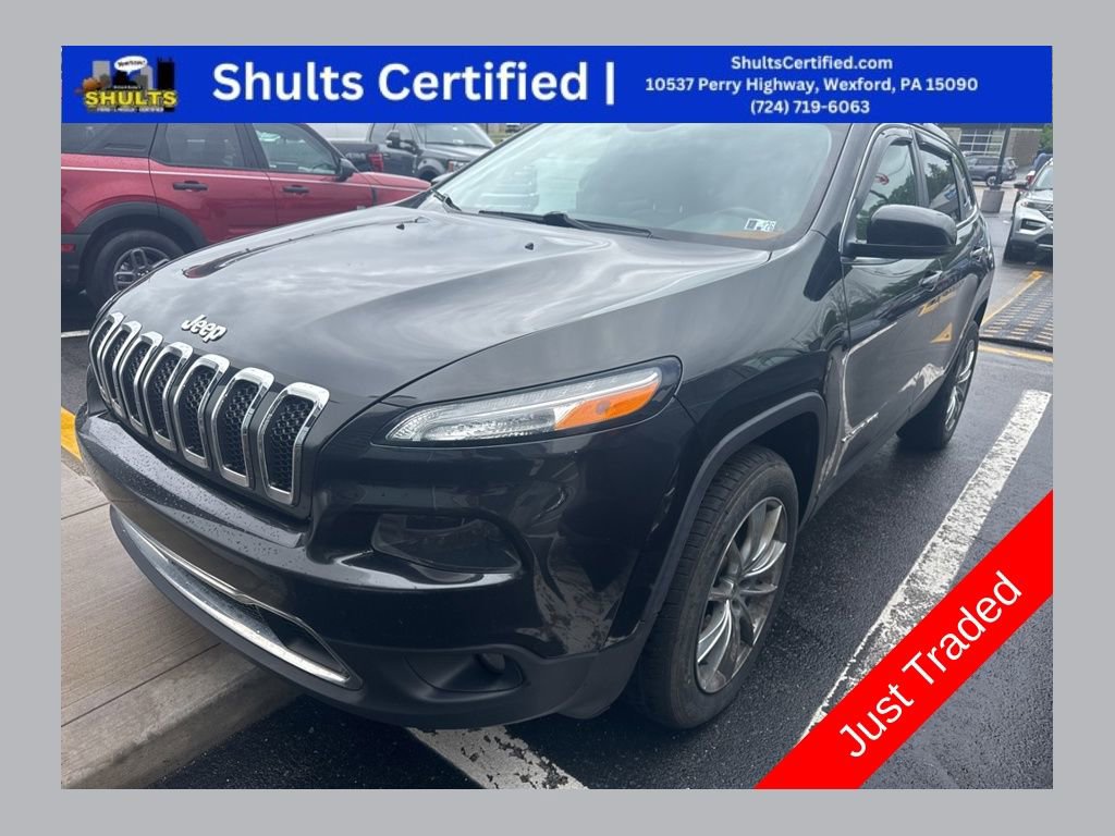 Used 2015 Jeep Cherokee Limited w/ Trailer Tow Group AWD/4WD image 1