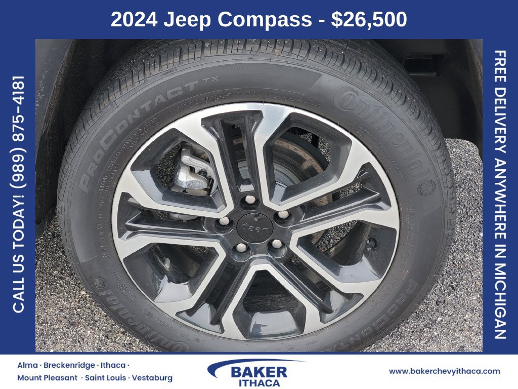 Used 2024 Jeep Compass Limited AWD/4WD image 32