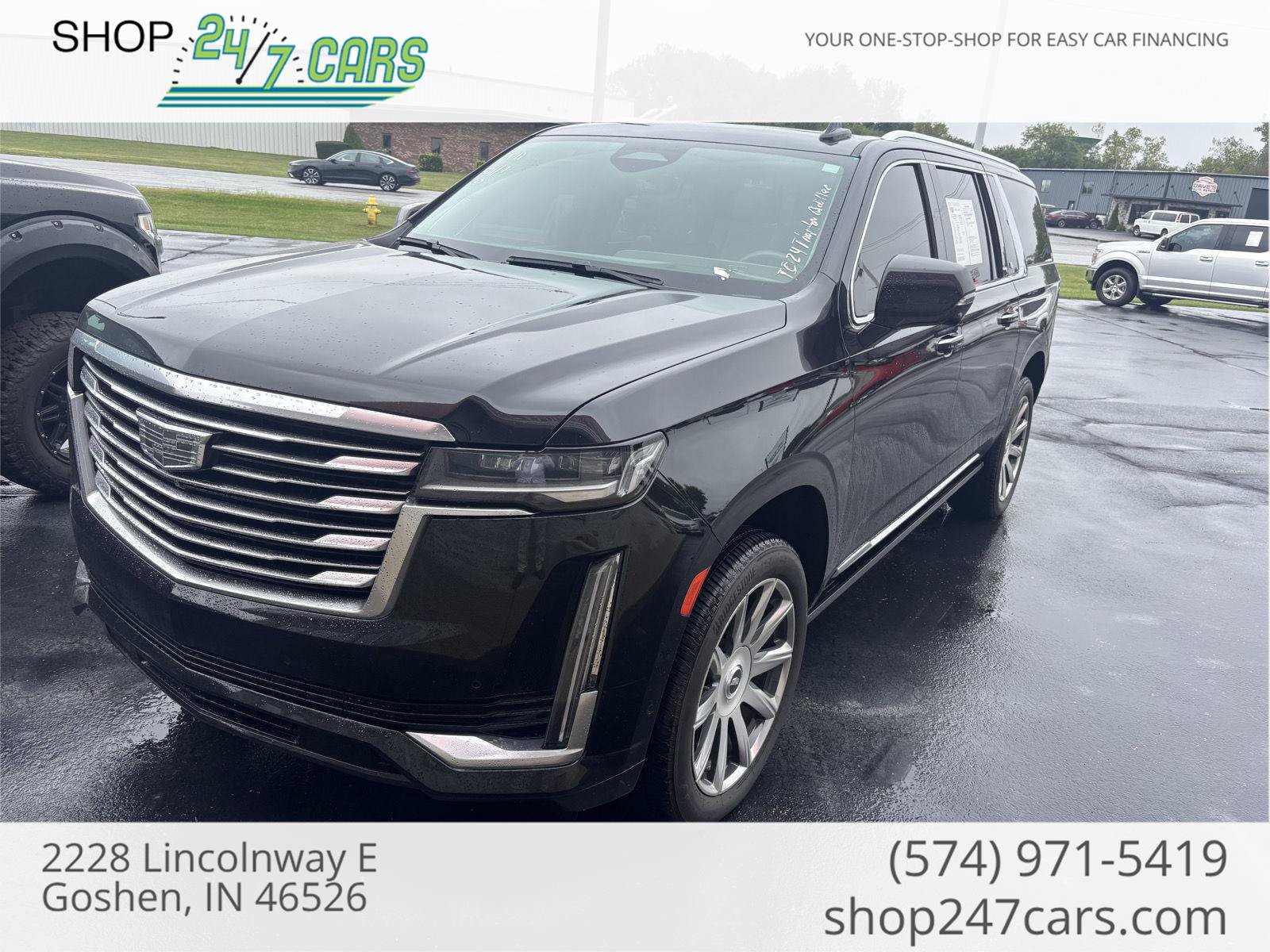 Used 2021 Cadillac Escalade ESV Premium Luxury Platinum AWD/4WD image 1