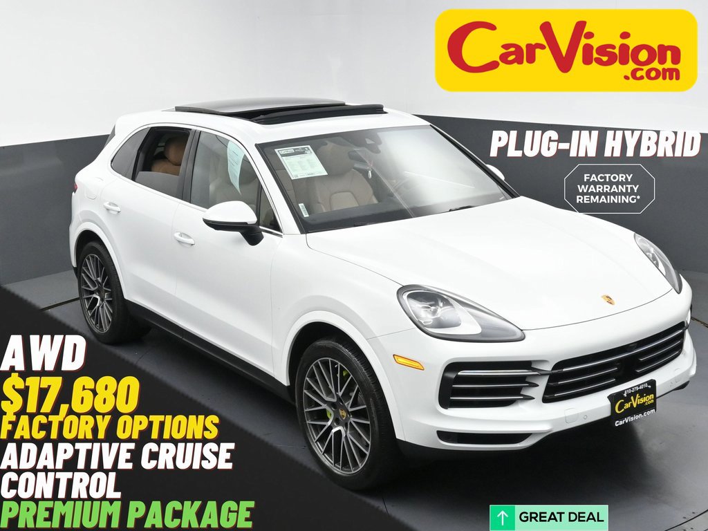 Used 2022 Porsche Cayenne E-Hybrid w/ Premium Package