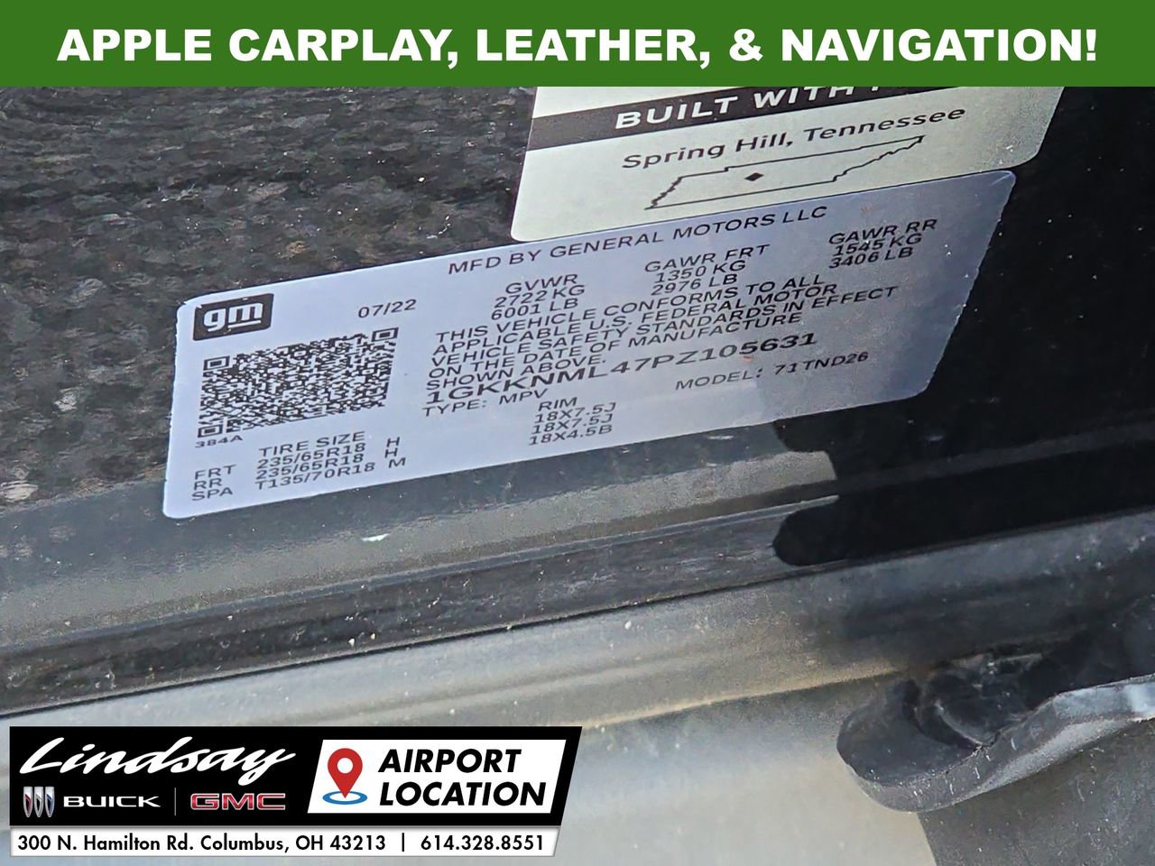 Used 2023 GMC Acadia SLT w/ Preferred Package image 34