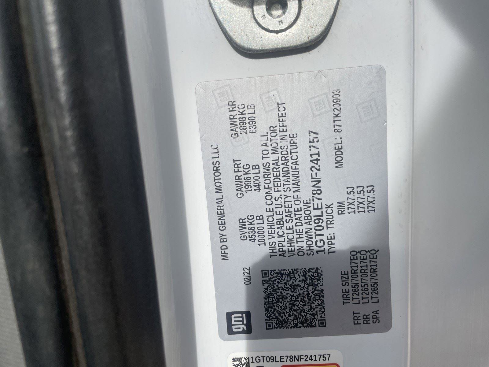 Used 2022 GMC Sierra 2500 Pro w/ Convenience Package image 30