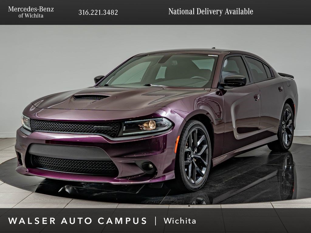 Used 2022 Dodge Charger R/T w/ Blacktop Package RWD image 1