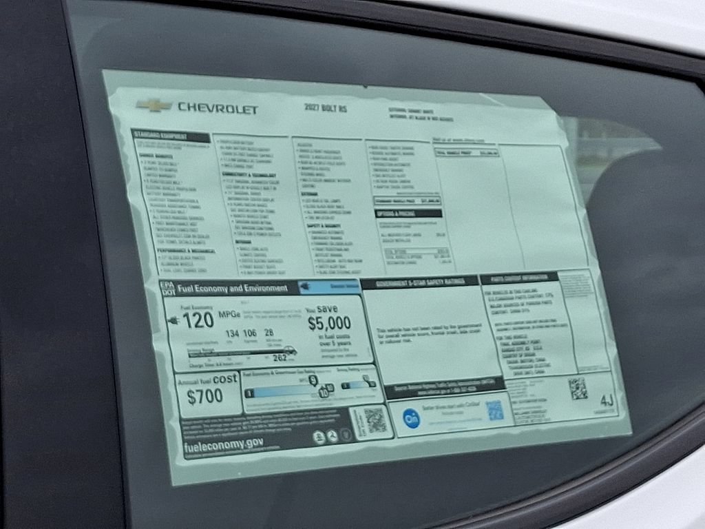 New 2027 Chevrolet Bolt RS FWD image 19