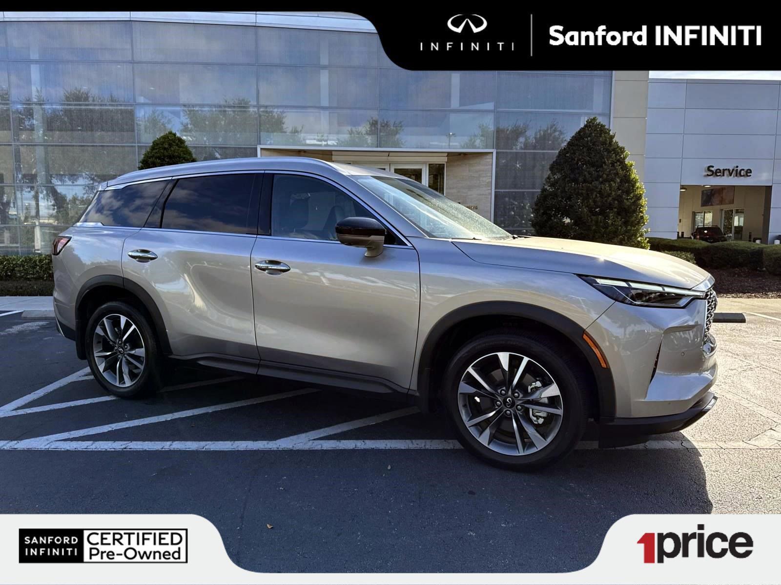 Certified 2025 INFINITI QX60 Luxe w/ Vision Package image 1