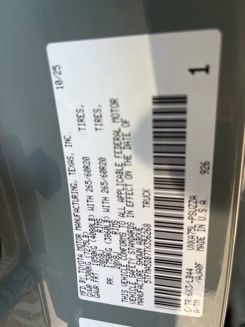 New 2026 Toyota Tundra 1794 Edition image 35