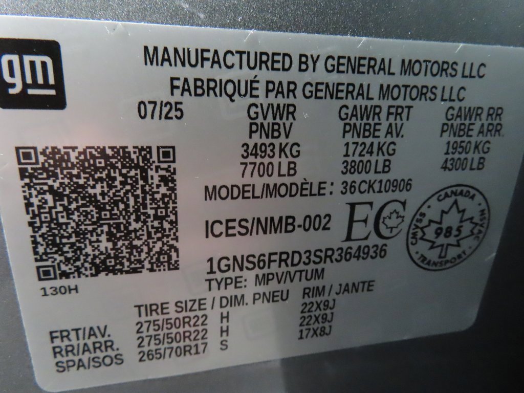 Used 2025 Chevrolet Suburban Premier image 73