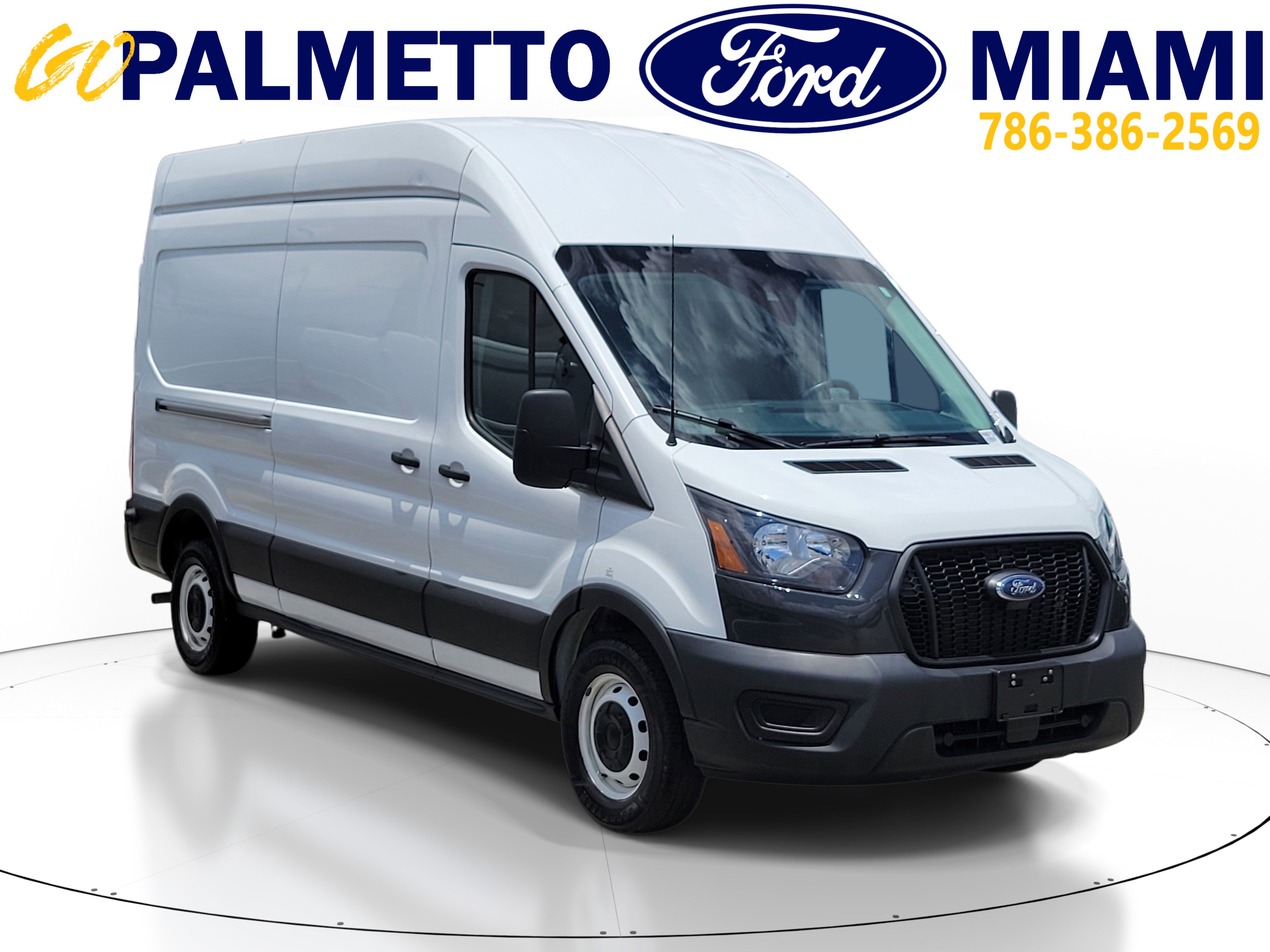 Used 2021 Ford Transit 250 148 High Roof w/ Load Area Protection Package RWD video 1