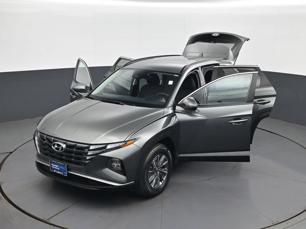 Certified 2022 Hyundai Tucson Blue w/ Cargo Package AWD/4WD image 30