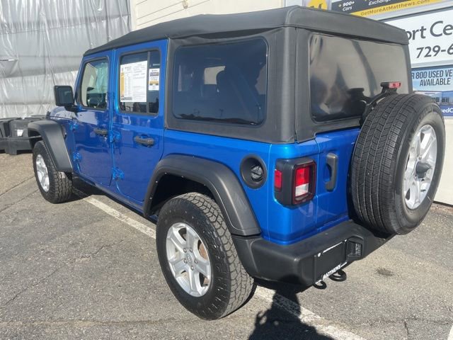 Used 2022 Jeep Wrangler Unlimited Sport image 3
