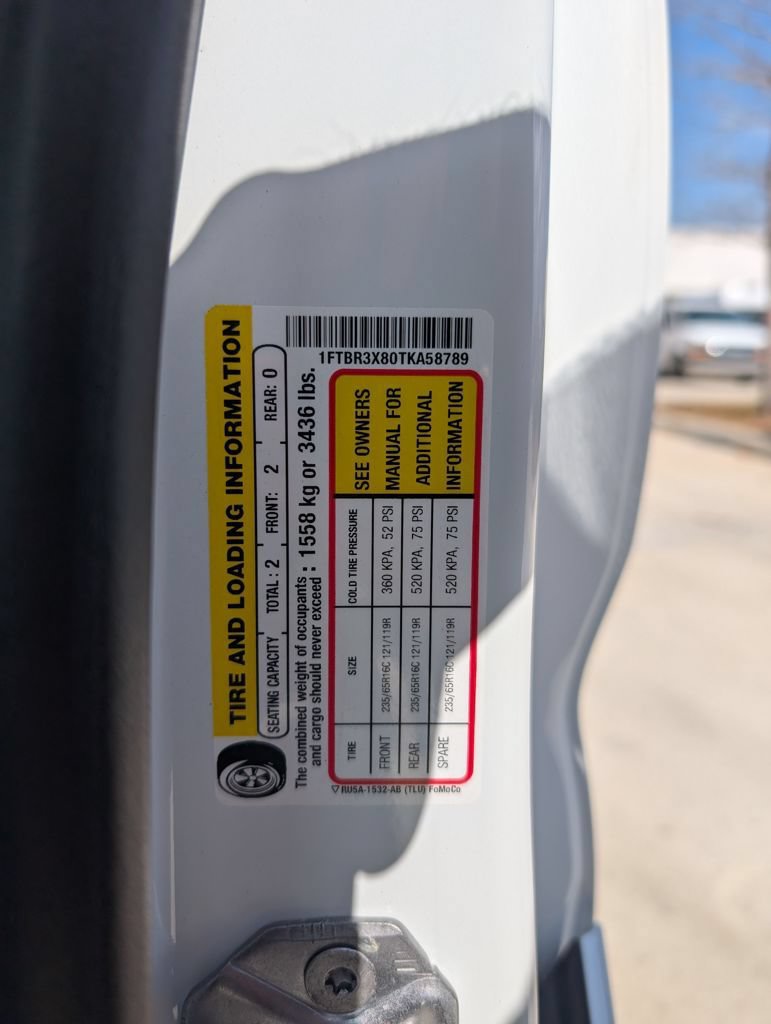 New 2026 Ford Transit 250 148 High Roof w/ Load Area Protection Package RWD image 34