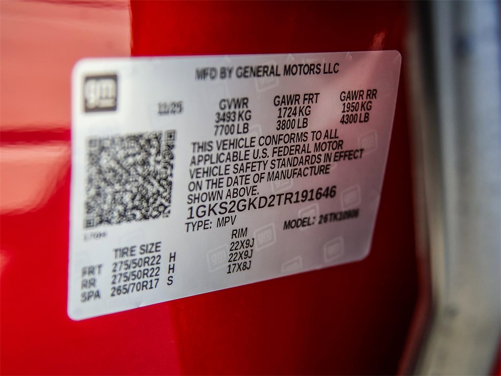 New 2026 GMC Yukon XL Elevation w/ LPO, Floor Liner Package image 39