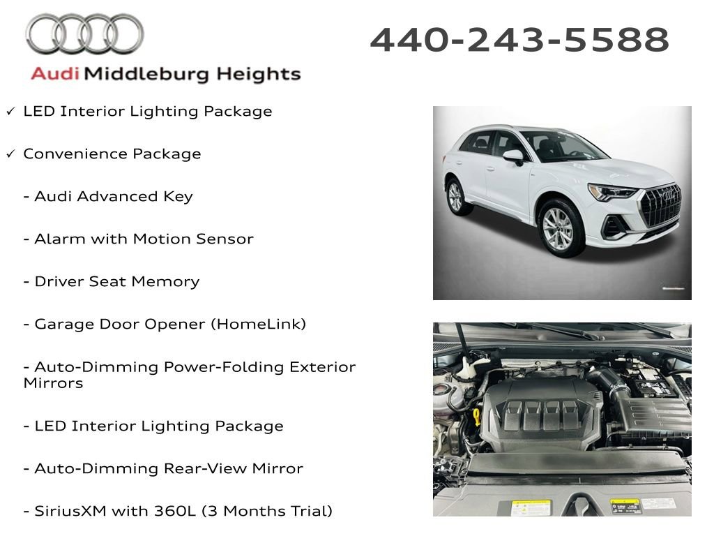 Certified 2025 Audi Q3 2.0T Premium w/ Convenience Package image 7