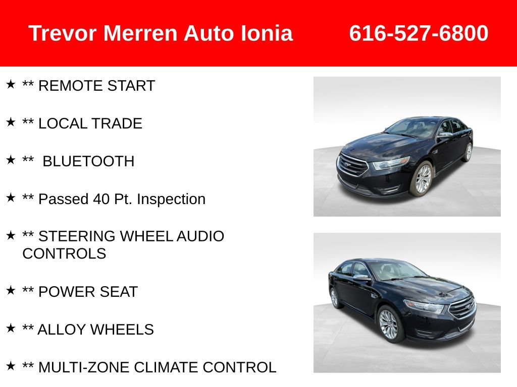 Used 2019 Ford Taurus Limited FWD image 13