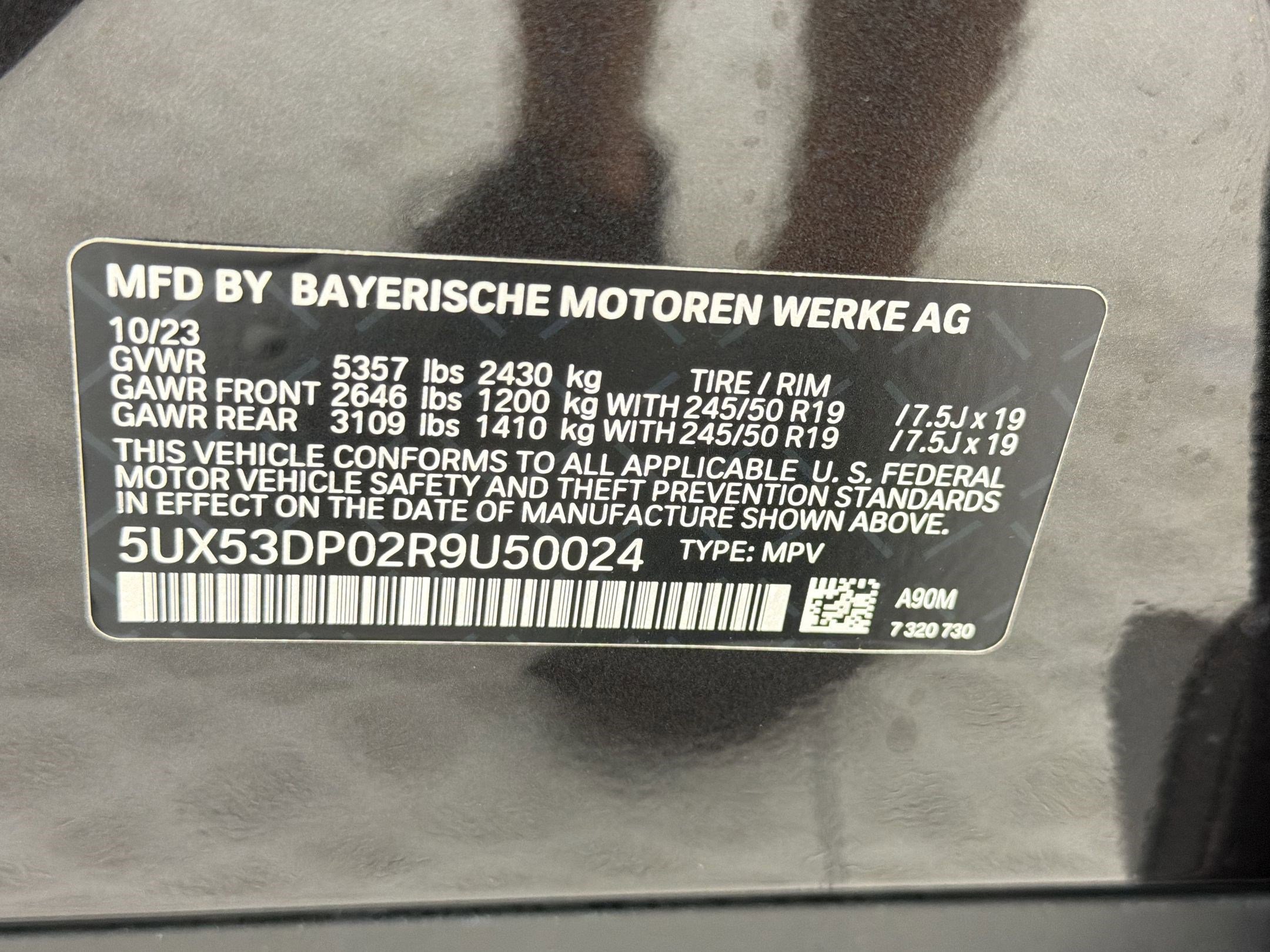 Certified 2024 BMW X3 xDrive30i w/ Convenience Package image 19