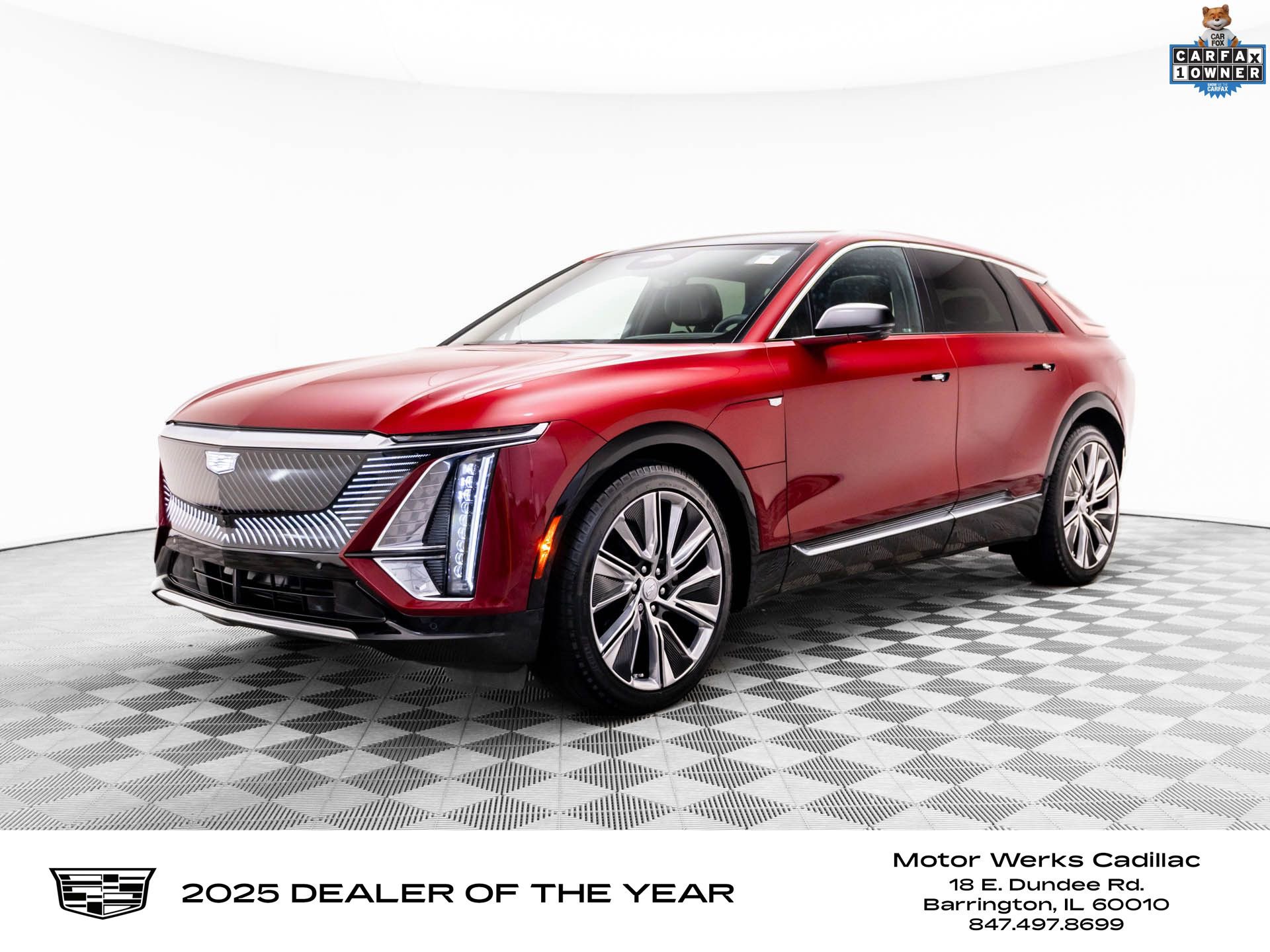 Certified 2025 Cadillac Lyriq Luxury w/ LPO, Floor Liner Package image 1