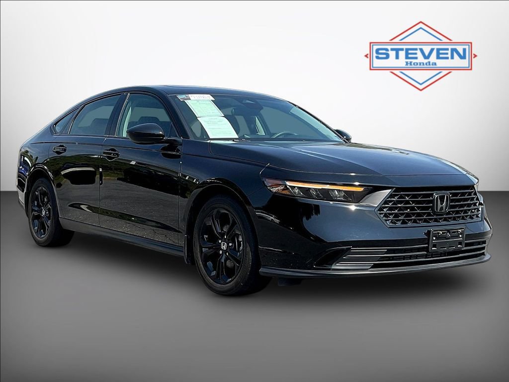 Certified 2025 Honda Accord SE