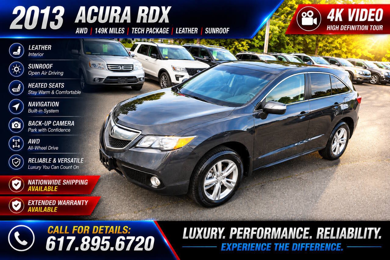 Used 2013 Acura RDX w/ Technology Package AWD/4WD image 1