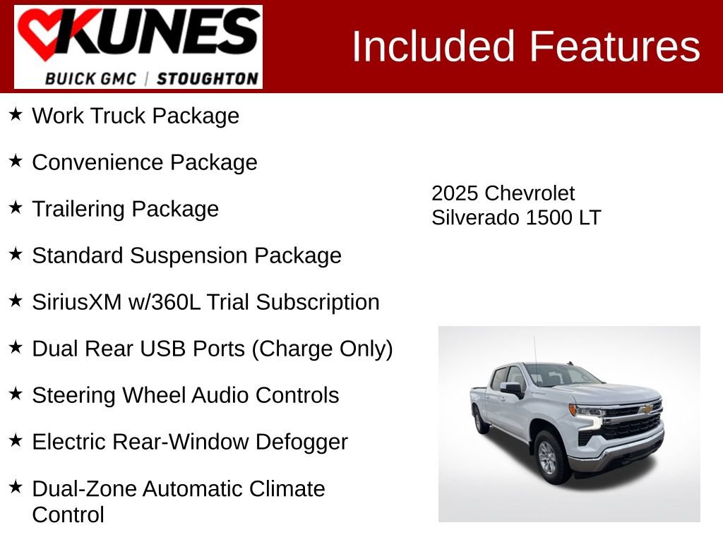 Used 2025 Chevrolet Silverado 1500 LT image 3