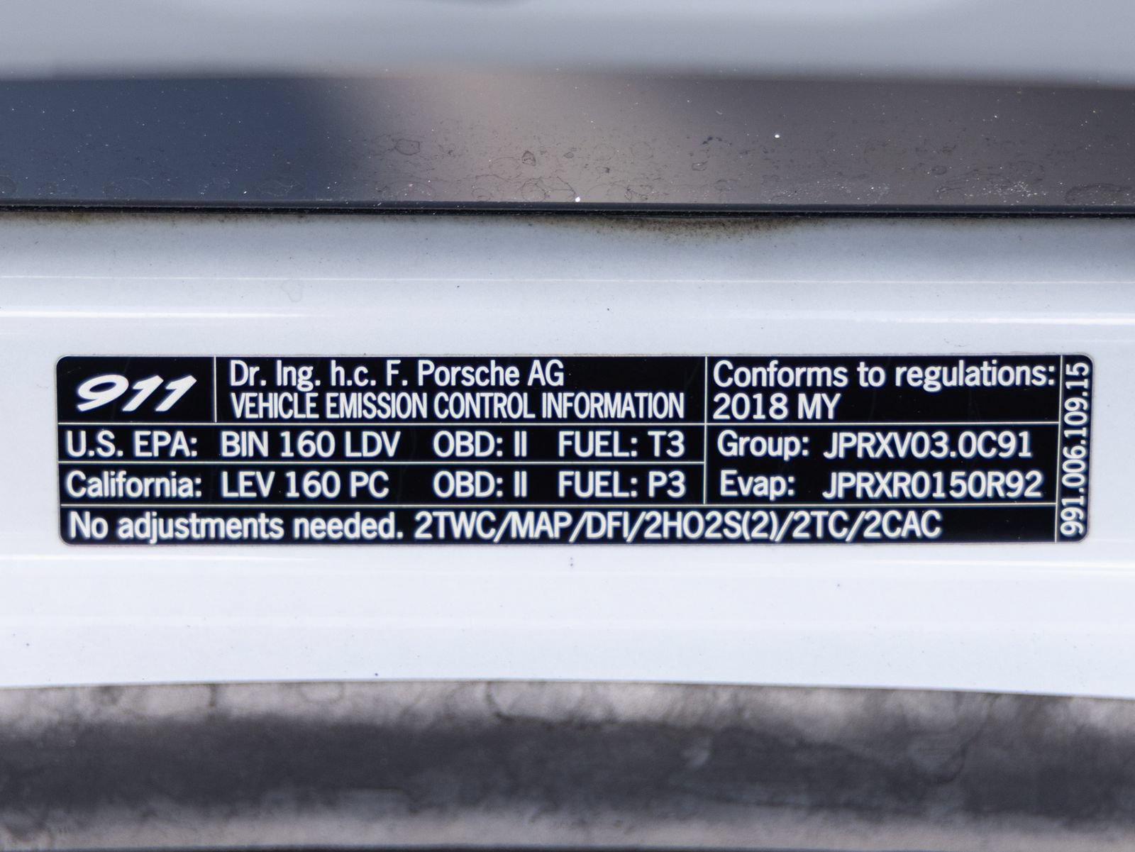 Certified 2018 Porsche 911 Carrera T RWD image 35