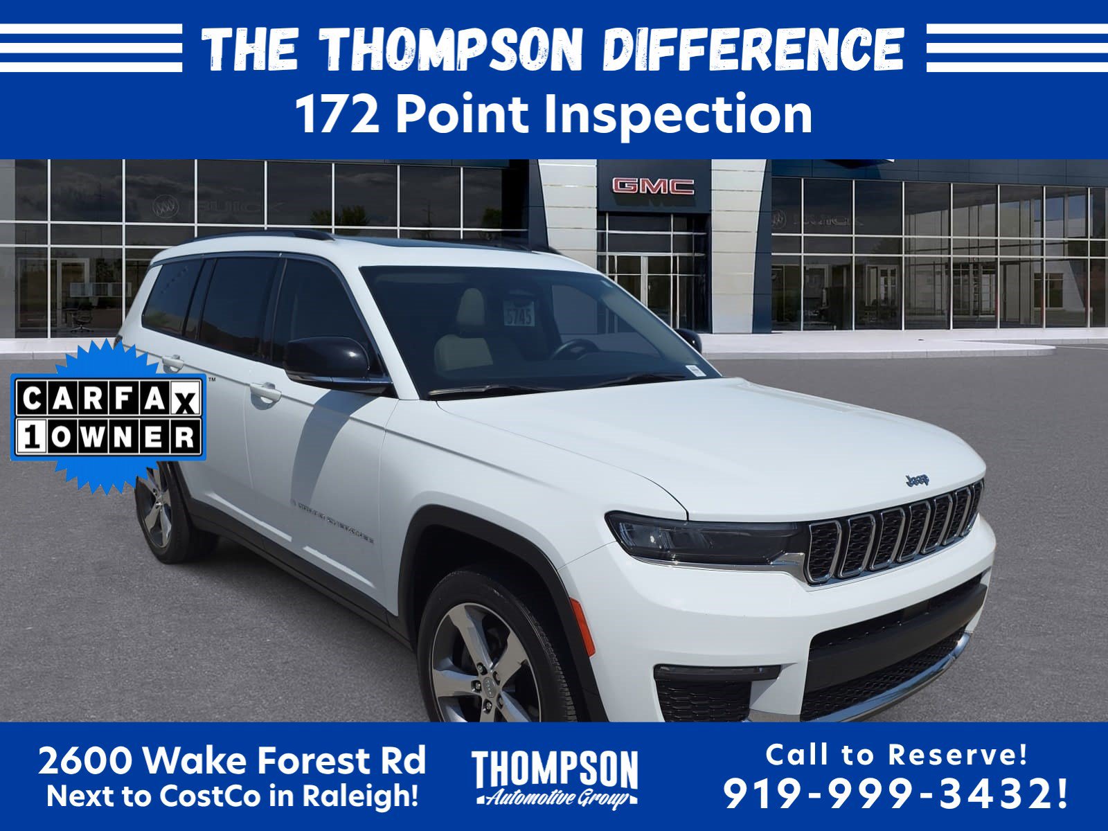 Used 2021 Jeep Grand Cherokee L Limited AWD/4WD image 1