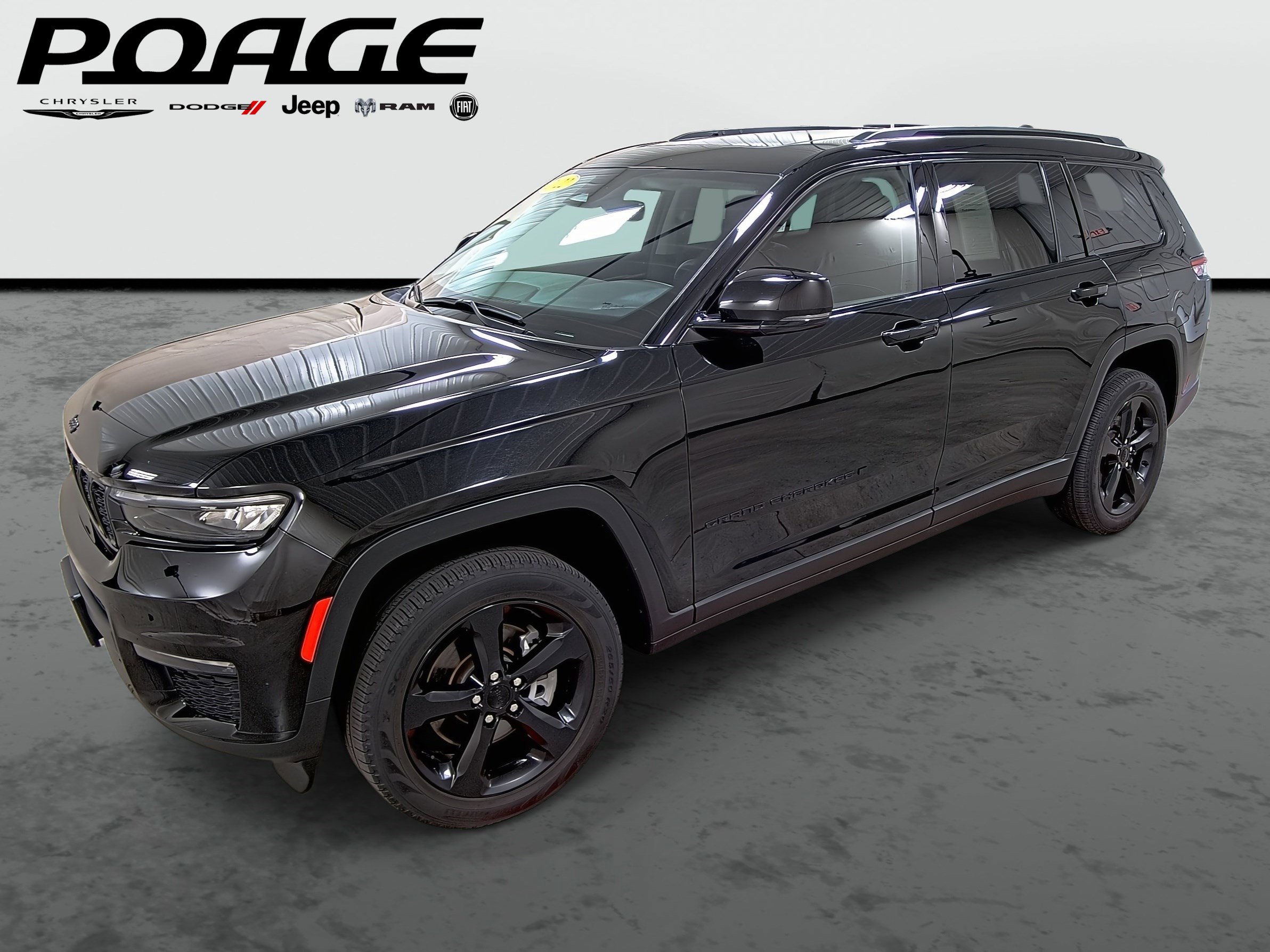 Used 2022 Jeep Grand Cherokee L Limited w/ Black Appearance Package AWD/4WD image 1