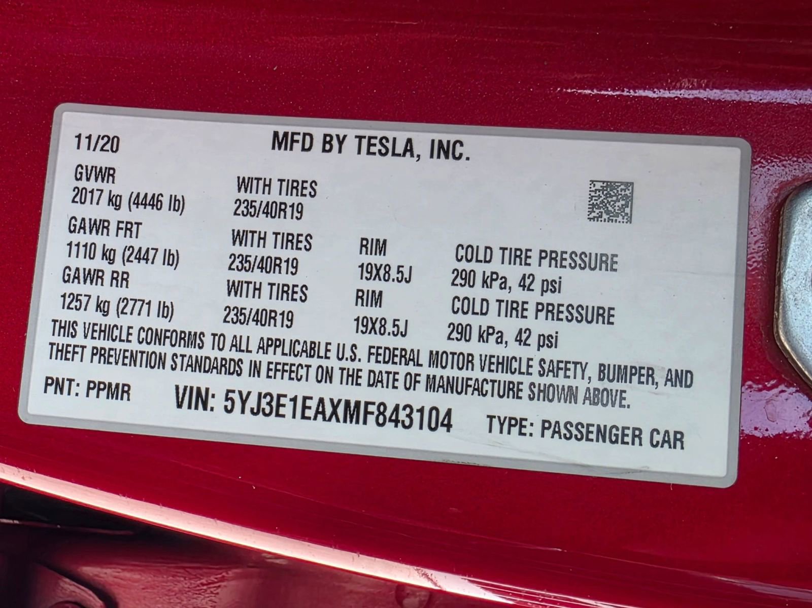 Used 2021 Tesla Model 3 Standard Range RWD image 33