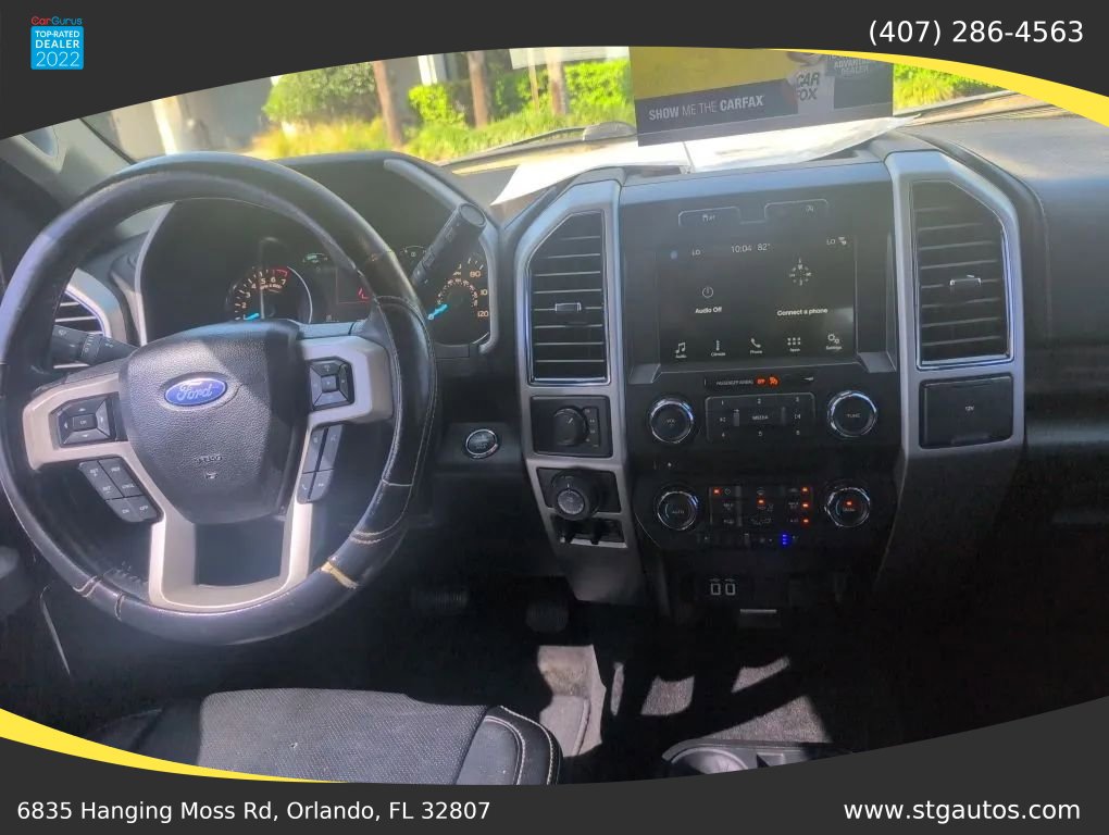 Used 2018 Ford F150 Lariat w/ Trailer Tow Package AWD/4WD image 16