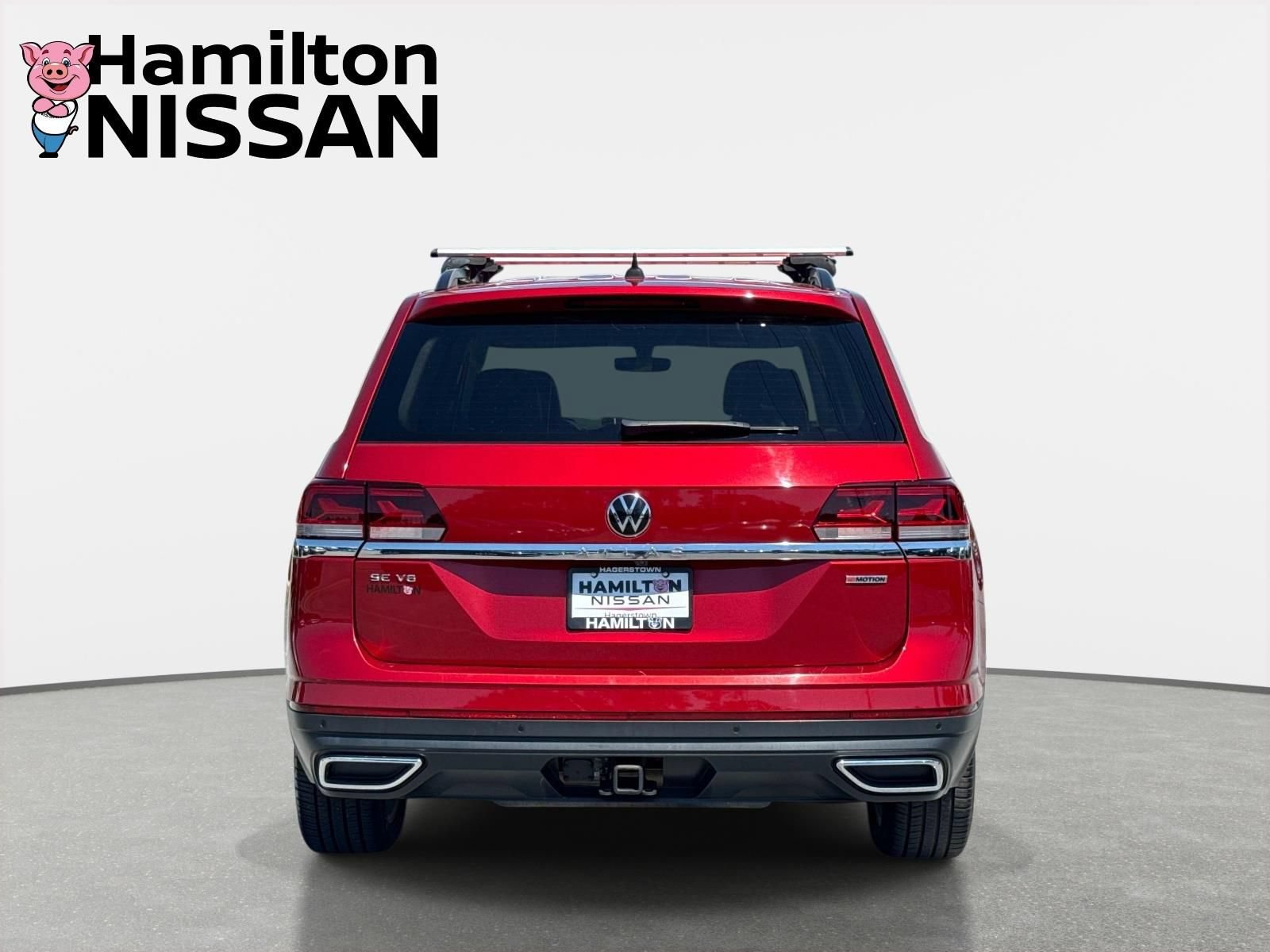 Used 2021 Volkswagen Atlas SE w/ Towing Package AWD/4WD image 3