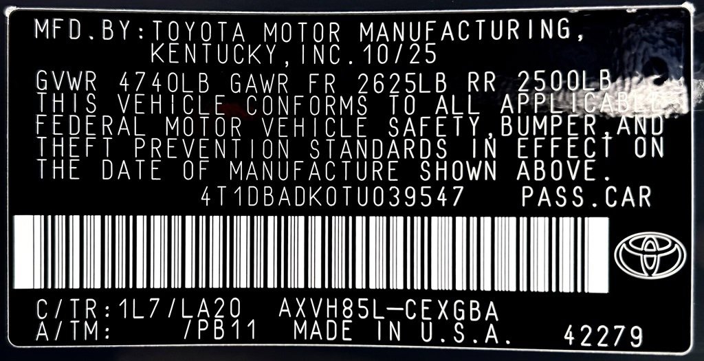 New 2026 Toyota Camry XLE image 26