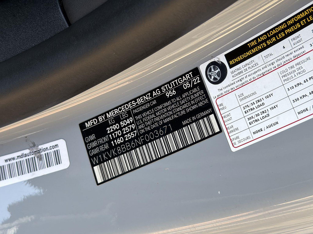 Used 2022 Mercedes-Benz SL 63 AMG 4MATIC image 33