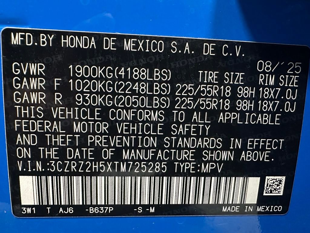 Used 2026 Honda HR-V Sport image 11